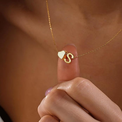 Love Initial Necklace