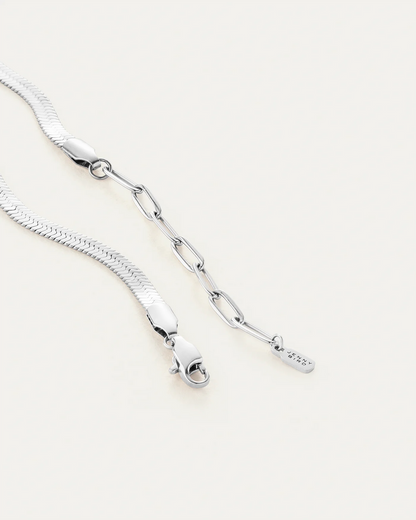 Flat Snake Anklet