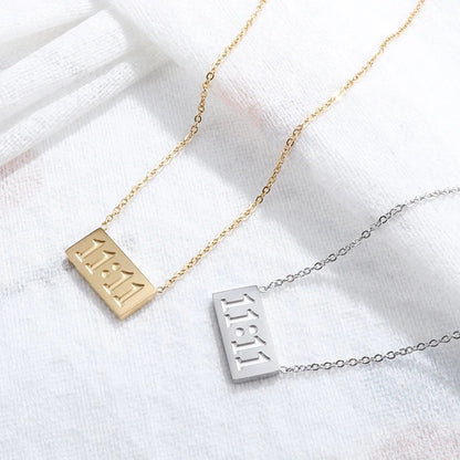 Manifestation 11:11 Necklace